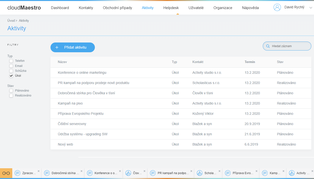 Efektivní řízení projektů a úkolů